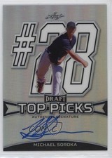 2015 Leaf Metal Draft Top Picks Mike Soroka Michael Soroka #TP-MS1 Auto a2v