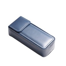 Axcvveiyi PU Leather Eyeglass Case, Eyeglass Case Hard Shell, Retro Eyelasses...