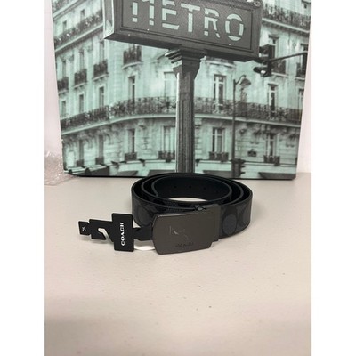 coach Plaque Buckle Reversible Belt, 38mm Plaque Buckle Cut-To-Size Reversible Belt, 38 Mm  main image 3