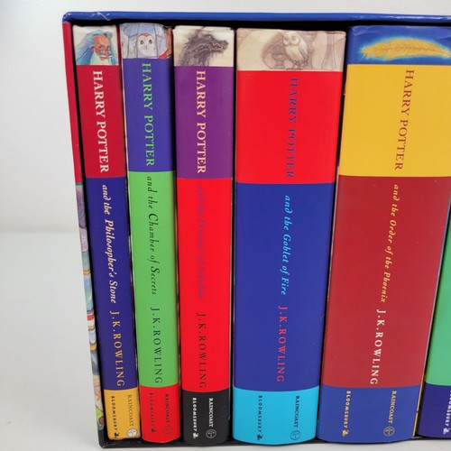 Harry Potter Complete Box Set Books 1-7 Hardcover Edition Bloomsbury Raincoast - Picture 4 of 23