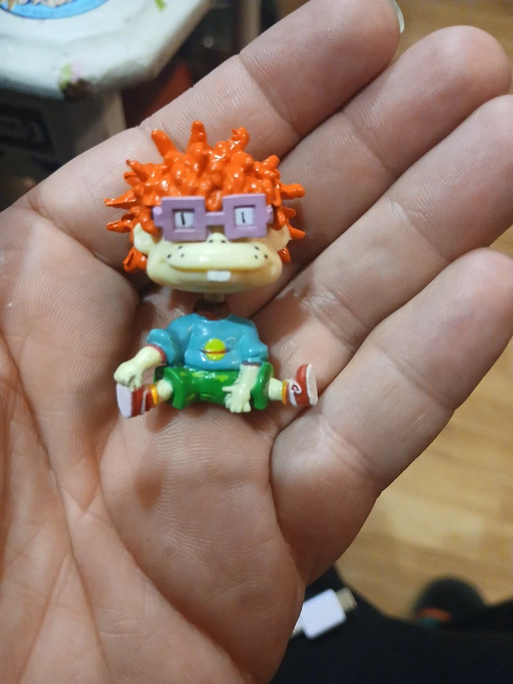 Редкая винтажная коллекционная фигурка 2001 Rugrats Chuckie фигурка Viacom  - Изображение 4 из 4