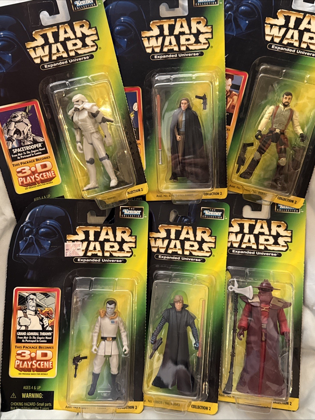 Star Wars Expanded Universe Lot 6 Figures *New* MIB 1998