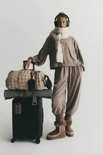 FP Movement Hot Shot Recovery Set 2-Piece Cotton Jogger Lounge Top & Pants