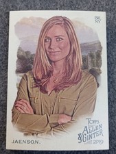 2019 TOPPS  ALLEN AND GINTER  BASEBALL EMILY JAENSON#181(MINOR LEAGUE MANAGER)