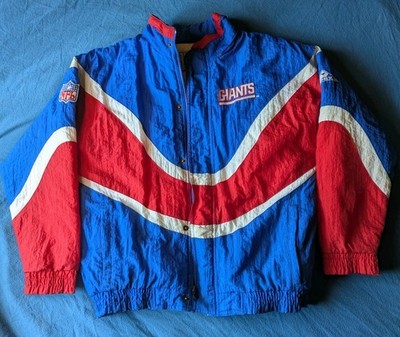 Vintage Apex One Pro Line NY Giants Jacket Men's Size Small Full
