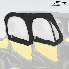 Soft Door Cab Enclosure Black for Honda Pioneer 1000-6 2023-2025 #0SR90-HL4-212A