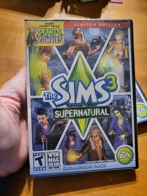US版　SIMS3セット The Sims 3 Supernatural Expansion Pack EA Plants vs Zombies