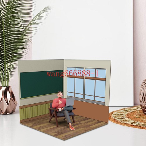 Diorama 1/12 Backdrop Showcase for Action Figures Vehicle Scene Mini Doll Toy - Picture 18 of 77