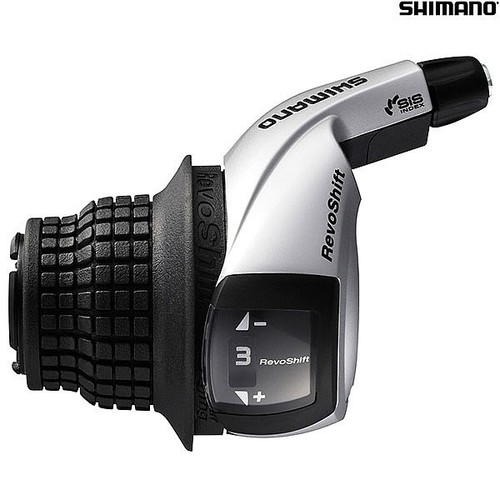 Shimano Tourney SL-RS45 3 Velocità Revoshifter Cambio Torsione Anteriore con Cavo