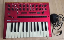 Korg Monologue Analog Synthesizer Red  PSU Excellent Condition