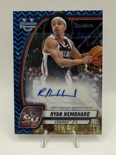 2024-2025 Bowman U Chrome - Ryan Nembhard Black & Blue Stealth Auto /100 #72