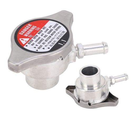 ˘32mm 1.25in ID Weld On Radiator Filler Neck With 1.1bar Cover Aluminum Filling - Picture 2 of 12