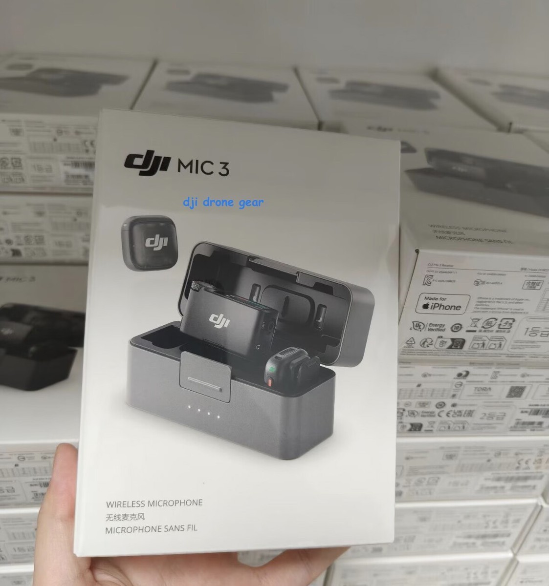 DJI Mic 3 Advanced Mini Wireless Microphone Full Set (2TX + 1RX +