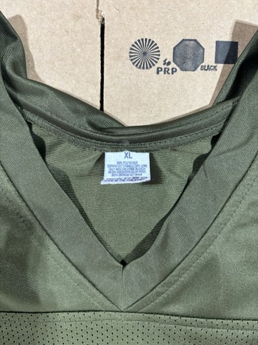 Camiseta deportiva personalizada Beckett firmada por Dante Hall Chiefs Salute to Service certificado de autenticidad XL - Imagen 8 de 8