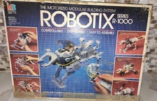 1984 Milton Bradley ROBOTIX Series 2 SETS R-1000  R-1100 Robot Builder