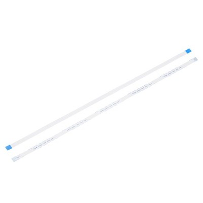 Flexible Flat Cable, 400mm 1mm Pitch 6 Pins FPC FFC Flexible Ribbon Cable 10Pcs