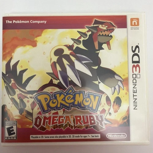 Pokemon Omega Ruby - Nintendo 3DS - Authentic (CIB) - Tested