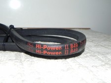 Gates B49 Hi-Power ll HD Industrial V-Belt, 21/32" Top W,13/32" Thick, 52" OD