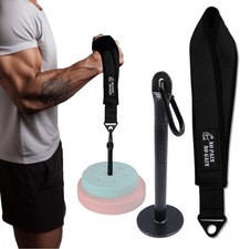 Arm Wrestling Training Strap Belt Hand Grip Arm Finger Forearm Exerciser Strengt