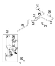 Genuine Mopar Check Valve 68163130AA