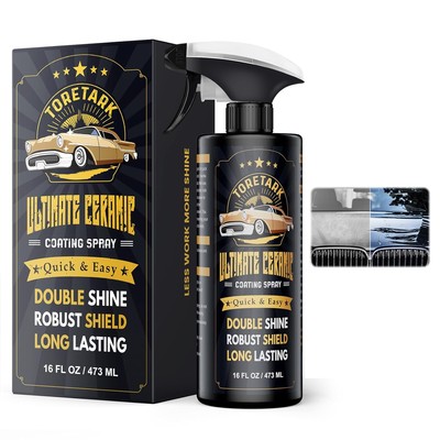 Carceracot Ceramic Coating for Cars (16 oz.), Unmatched Shine Nano Car Wax... 