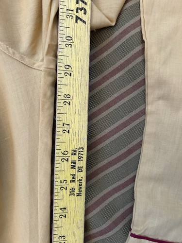 Juego de 2 pijamas a medida ZAYRE vintage para hombre años 70’s mostaza y granate - Imagen 19 de 24