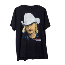 Vtg Alan Jackson 1992 A Lot About Livin Tour Band Tee Men’s Sz L Screen Stars.