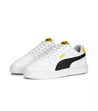 Puma Caven JR White-Puma-Black-Yellow