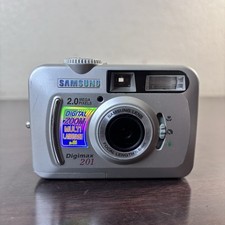 Samsung Digimax 201 2.0MP Compact Digital Camera Silver