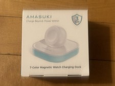 Magnetic for Apple Watch Charger Stand, Portable iWatch Dock White
