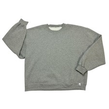 Vintage 90s Russell Athletic Crewneck Sweatshirt XL Gray Blank USA Measurement