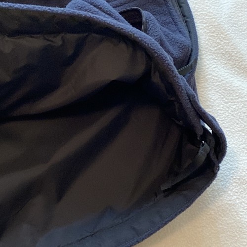 5.11 Tactical Full Zip Fleece Jacket Mens Medium Blue And Black 48001 - Picture 8 of 9