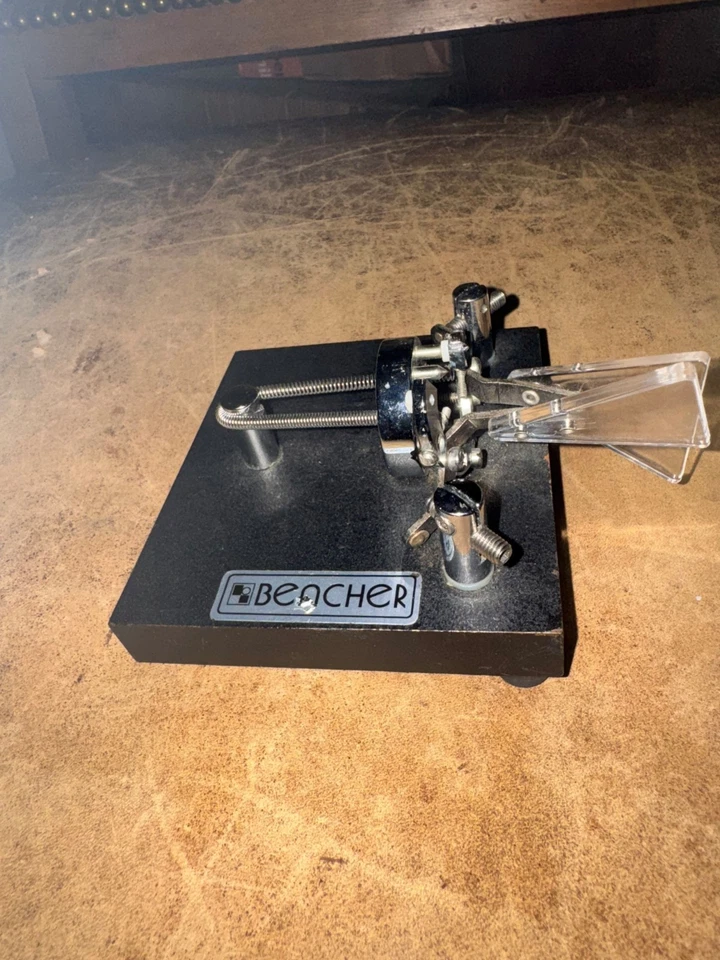 Vintage Bencher HAM CW Radio Morse Code Key Iambic Paddle - Image 2 of 4