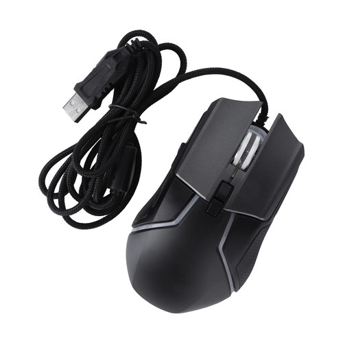 Gaming Mouse Adjustable Dpi Mechanical Ergonomic Rgb Lighting Wired Mice F HOM - Picture 11 of 12