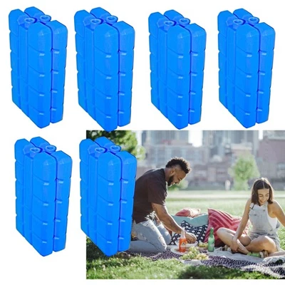 ALL-AROUND24 12 Stück Kühlakkus 200ml Kühlakku Kühlbox Kühltasche Eisbox Kühlelement Kühlpack