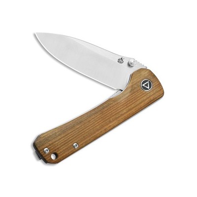 QSP Knives Hawk Liner Lock 131-D Knife CPM S35VN Steel & Verawood
