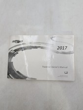2017 Chevrolet Traverse Owners Manual With Free Shipping Included