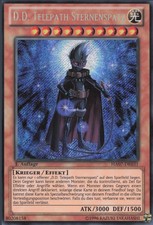 YuGiOh D.D. Telepath Sternenspatz HA07-DE031 Secret Rare Light Played 1st