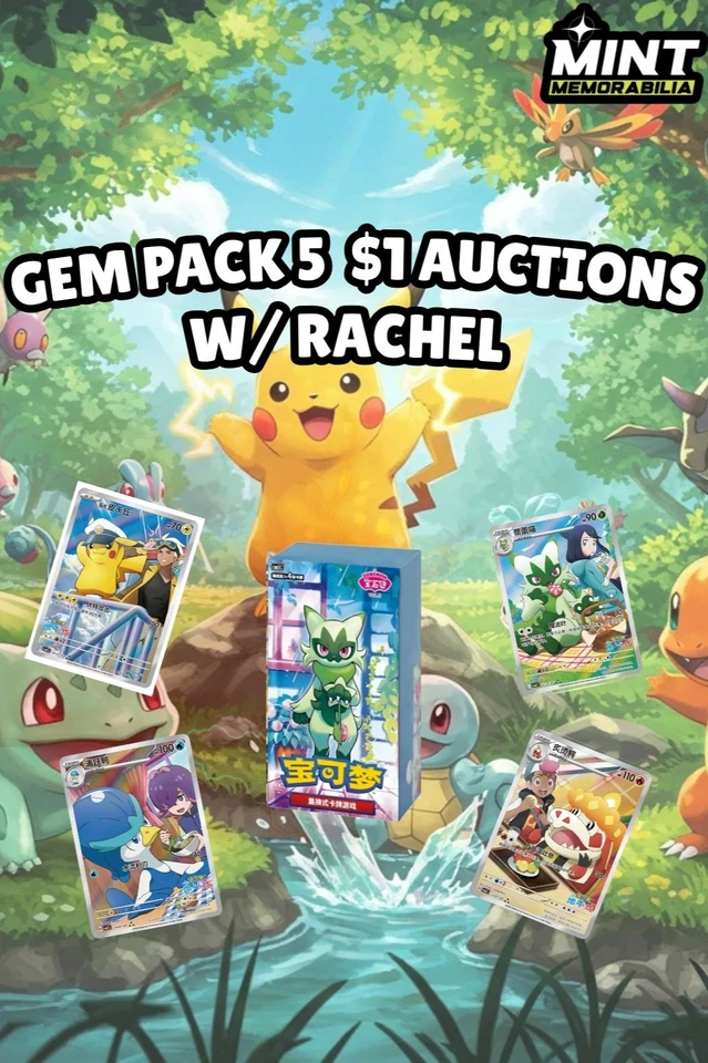GEM 5 RIP TILL HIT + GEM 2/TERASTAL BOX RIPS W/ RACHEL