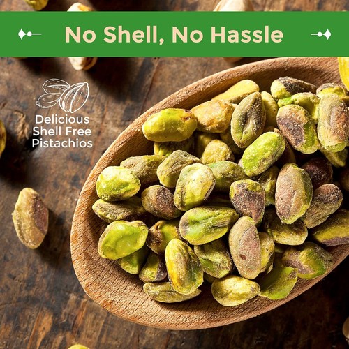 Nutritious & Delicious Shelled Pistachios - Ideal Snack for Kids & Adults (2 lb) - Picture 7 of 12