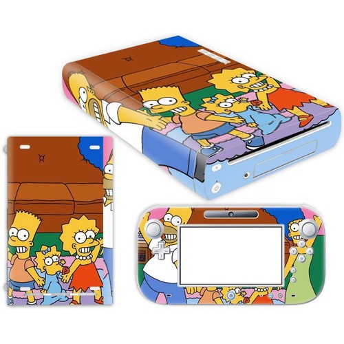 Cartoon Skin Sticker Soft DIY Wii U Decal Full Sticker Cute Wraps Film For Wii U - Picture 8 of 21