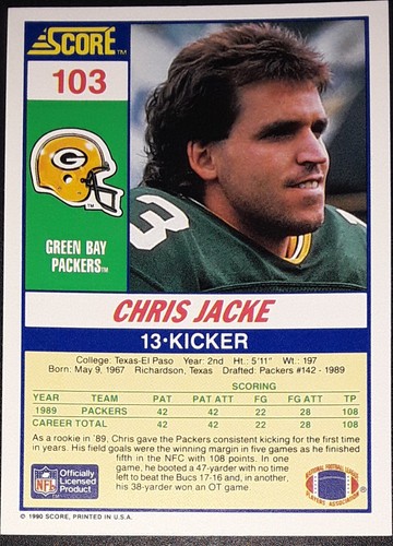 1990 Score NFL Football Trading Cards (1-265) - Pick Your Card(s) - Picture 177 of 498