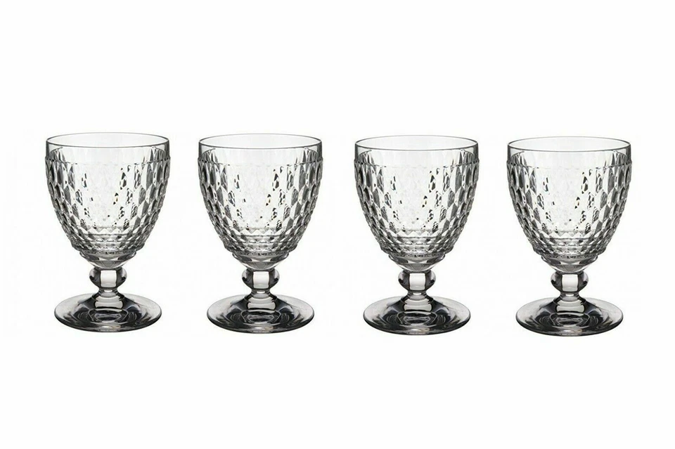 Villeroy & Boch - Boston Glass Red Wine Goblet Single/Set of 2 or 4 Glassware - Image 3 of 3