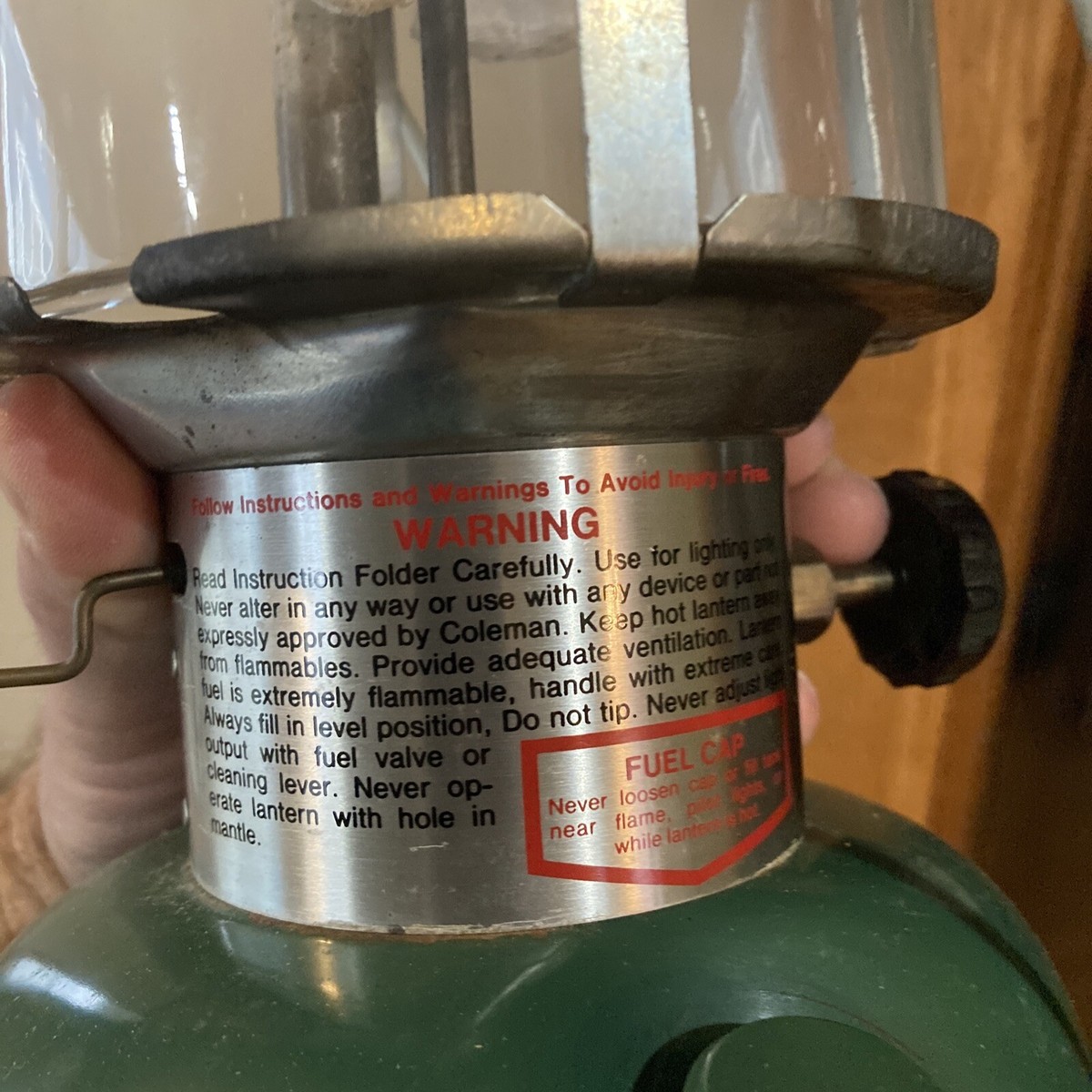 Vintage Coleman 220K Lantern with Coleman Carry Case | eBay Vintage Coleman 220K Lantern with Coleman Carry Case | eBay