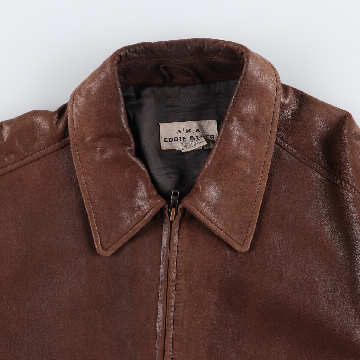 ジャケット・アウター 90's Eddie bauer leather colour blouson 90s Eddie Bauer Leather Jacket | VOSTOK