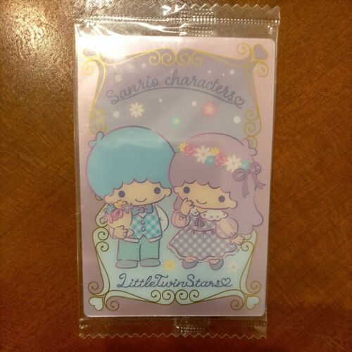 Tarjeta coleccionable Sanrio Little Twin Stars nuevo globo - Imagen 1 de 2