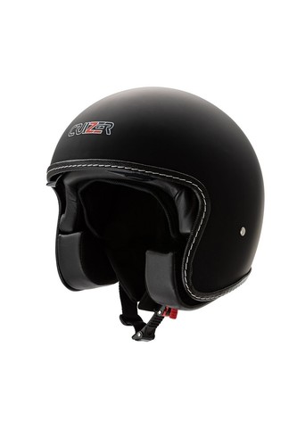 CRUIZER Casco Moto Jet Custom Scooter Omologato Visiera Sole Interna Vintage Ban - Foto 10 di 12