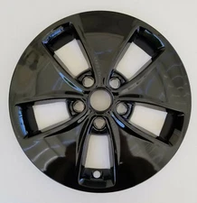 One Wheel Skin Cover Fits 2014-2016 Kia Soul 16" Gloss Black 5 Flared Spoke