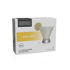 Lemon Drop Cocktail Mixer Capsules, Pack of 8 Cocktail Capsules, for  Premium Co