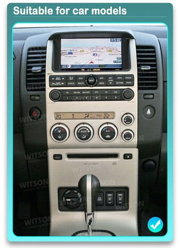 10.1"Android 14 Car Stereo For Nissan Pathfinder R51 Navara 2004-14 Radio 4+64GB - Picture 2 of 13